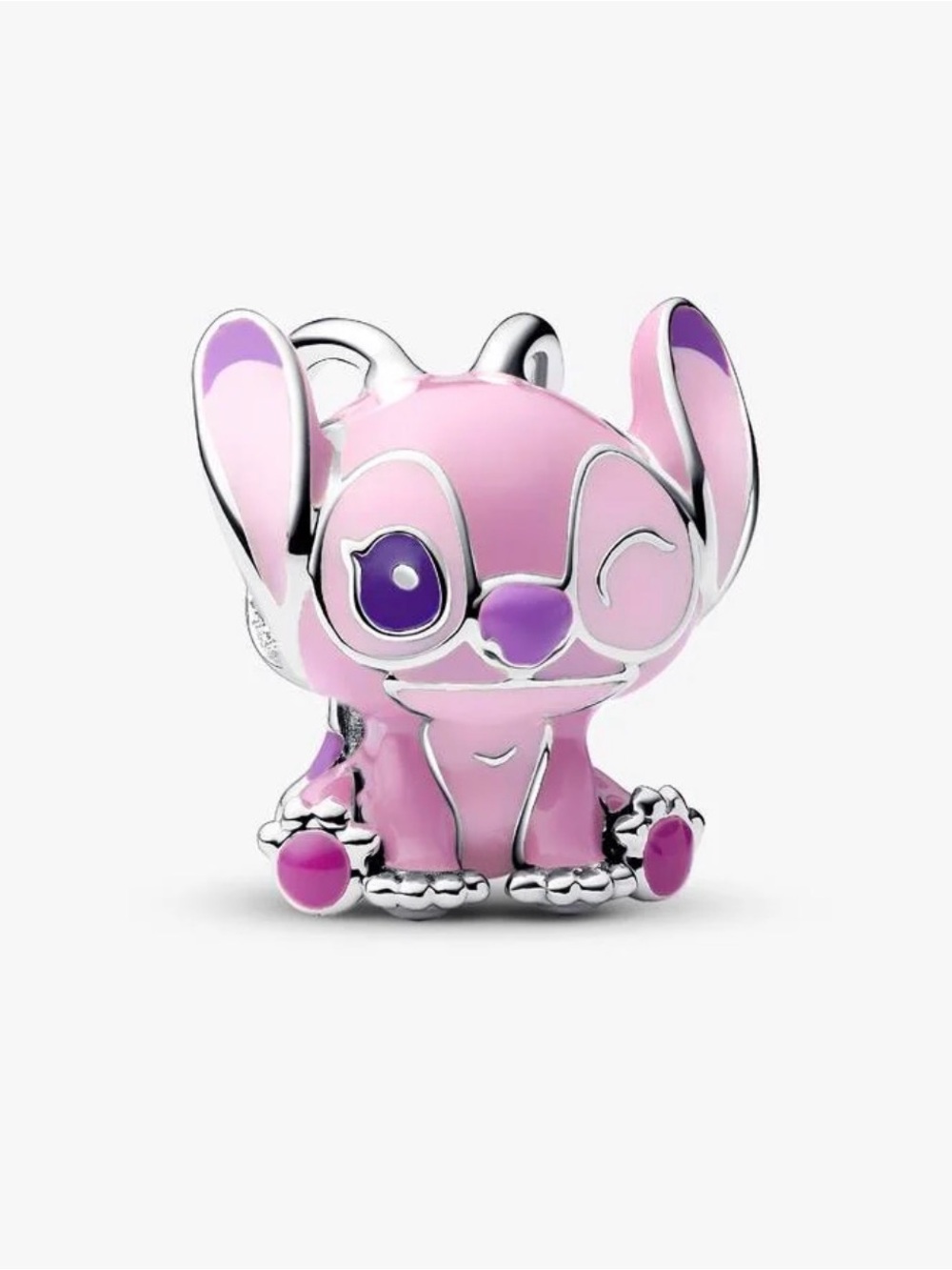 Pandora Pink & Purple Angel Enamel Charm